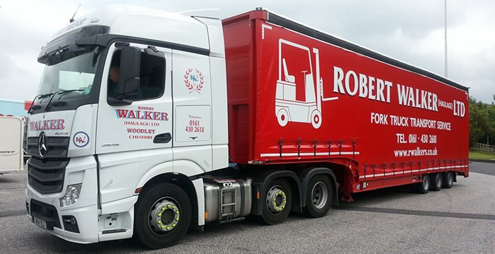 Robert Walker Haulage - Specalist Transport of Forklift trucks